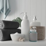 thumbnail of RS Textil - Toalla de baño 700 Gr. 100% Algodón orgánico. Lavabo (50x100 cm). Color Gris Oscuro - Pack 2 unidades