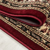 thumbnail of Teppich Waschbar Orient-Design Modern Strapazierfähig Esszimmer Flur Rot 200x290 cm OEKO-TEX Schadstoffgeprüft – ALETSCH von Kadima Design