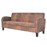 thumbnail of vidaXL Sofa-Set 2-tlg. Kunstleder in Wildleder-Optik Braun