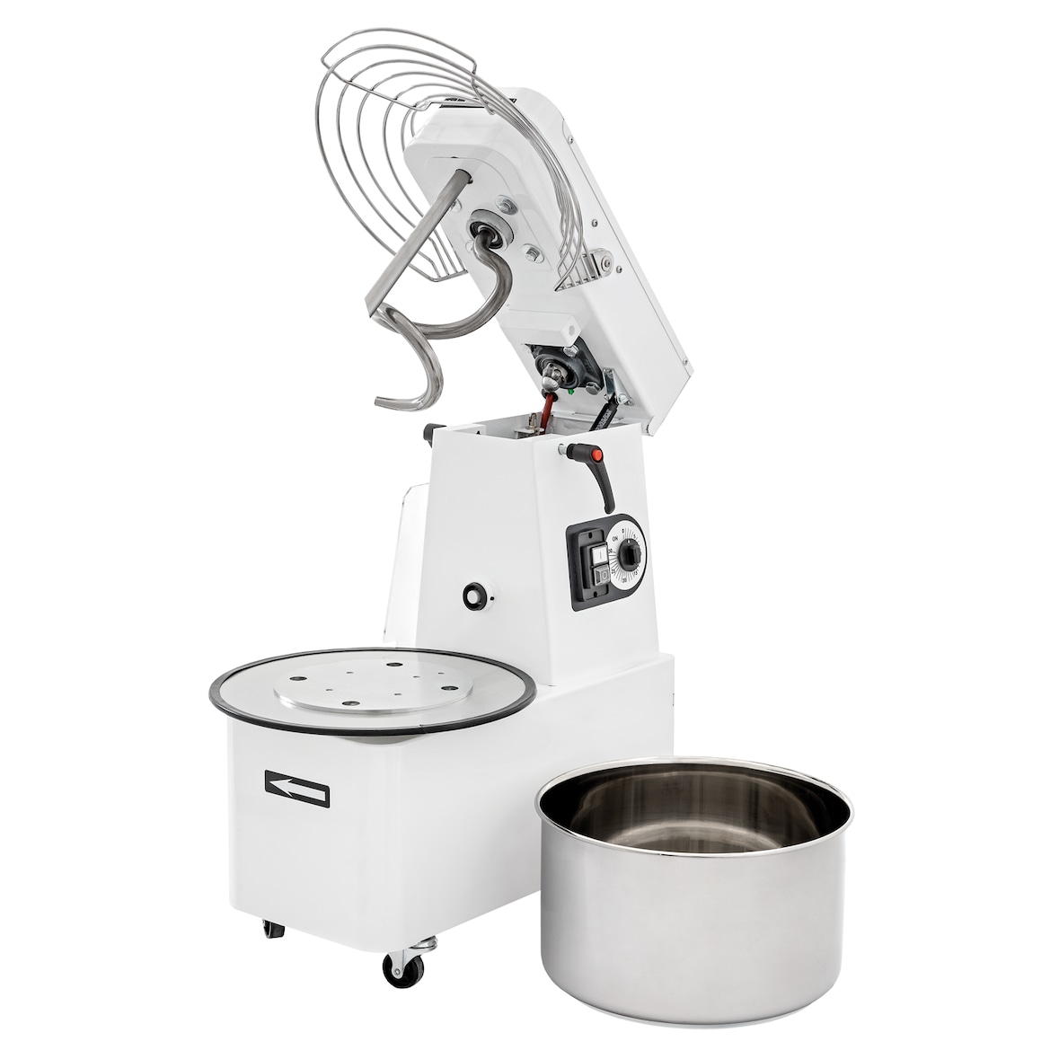 Prismafood Spiral-Teigknetmaschine IMR10 mit abnehmbarem 10 Liter Kessel