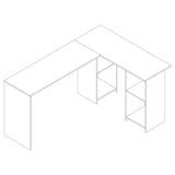 thumbnail of Bureau Lusias H. 73 x. L. 136 x P. 112 cm Wit