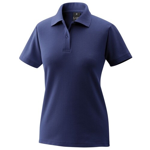 Damenpoloshirt Fb. navy Gr. XS : 65% Baumwolle 35% Polyester 220 g/m² : XS : navy