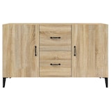 thumbnail of Helloshop26 - Buffet bahut commode armoire meuble de rangement organisateur cuisine salle de séjour salon sonoma 100 x 36 x 60 cm 02_0031464