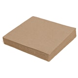 thumbnail of 500x Servietten 24 x 24 cm 1/4 -Falz 2-lagig natur braun