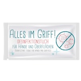 thumbnail of Desinfektionstücher einzeln verpackt -Alles im Griff- 2in1 für Hände und Oberflächen  1 Stück