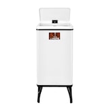 thumbnail of WellHome - 2er-Set Intelligenter Mülleimer 50L in Weiß mit Magnetetiketten 35,5x26x83,5 cm