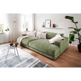 thumbnail of KAWOLA Big Sofa XL MADELINE Cord olivgrün