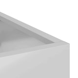 thumbnail of vidaXL Gartenblumentopf Silber Verzinkter Stahl