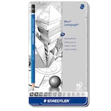 thumbnail of Staedtler Potlood Mars Lumograph 12 stuks: 6B-5B-4B-3B-2B-B-HB-F-H-2H-3H-4H
