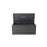 thumbnail of Tarrington House Baule da esterno, interna a LED, metallo, 133 x 61 x 67 cm, grigio
