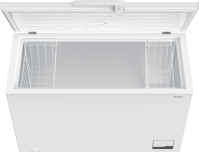 Arca horizontal INFINITON CH-30H86WEH, 299 l, sistema duplo, E, branco ...