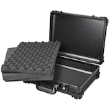 thumbnail of HMF 15502-02 Transportkoffer mit Rasterschaumstoff, Universalkoffer, 39 x 29 x 12 cm, Schwarz