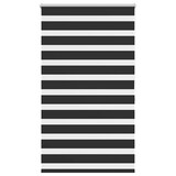 thumbnail of Dubbel rolgordijn side pull duo rolgordijn 100 x 175 cm zwart