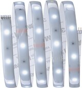 Eine weiße LED-Lichtleiste auf einer Rolle.
