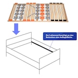 thumbnail of Coemo KombiFlex Federleisten-Tellerlattenrost  starr 100 x 200 cm