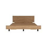 thumbnail of TUHOME Base Cama Sencilla Kaia, con marco, 51.6 CM A X 120 CM AN X 212.5 CM P, Miel