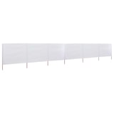 thumbnail of Helloshop26 - Schermo divisorio in tessuto a 6 pannelli 800 x 160 cm bianco sabbia 02_0008843