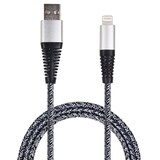 thumbnail of 2Go USB Datenkabel Lightning  für Apple 1 Meter Nylon grau