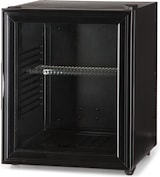 thumbnail of Brooklyn 30 Mini-Kühlschrank Glastür LED Ablage Schwarz