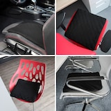 thumbnail of Zitkussen MEDISIT I anti-slip met gelkralen Lycra zwart hjh OFFICE