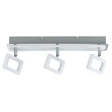thumbnail of Paulmann LED Deckenstrahler Frame    3000K 3x320lm 230V 3x4,5W  Weiß matt, Chrom 66640