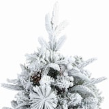 thumbnail of vidaXL Kunst Kerstboom met Geveerde Takken, Sneeuw Bedekt Wit 120 cm