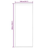 thumbnail of vidaXL Voile Gordijn 2 pcs Donkergrijs 260 x 140 cm Polyester