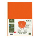 thumbnail of Exacompta  Cod. 770007E - Cartelle a soffietto con dorso telato Forever® 320 g/mq - F.to 24x32cm -  arancione  - Confezione da 25 pz.