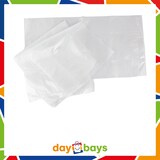 thumbnail of DayBays 125000 Stk. Seitenfaltenbeutel Pide Beutel 28+16x56 cm HDPE Dispenser Pack Transparent