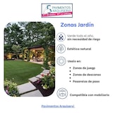 thumbnail of Pavimentos Arquiservi - Césped artificial caribe 33mm. / rollo 2 x 10m (20m²)