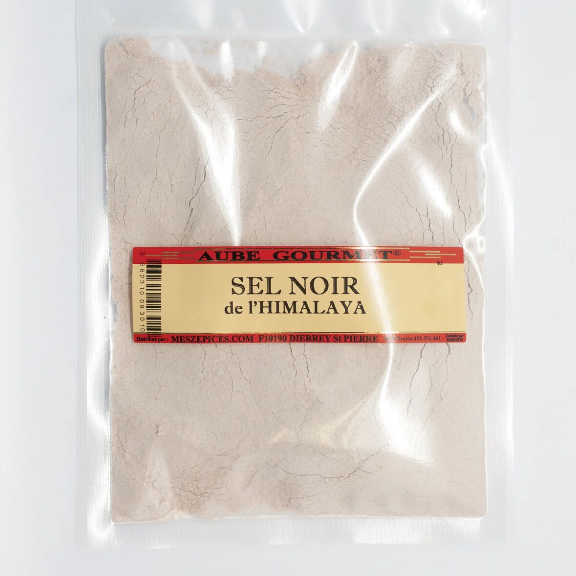 MesZépices - Sel noir fin de l'Himalaya "Kala namak" - Sachet de 100 g