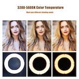 thumbnail of Ring Light 18 Pouces Réglable Avec Trépied Pour Selfies Et Vidéos YONIS