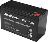 thumbnail of Batteria Ricaricabile 12V 10Ah AGM Ermetica - Ideale per Allarmi, UPS e Giocattoli - Attacco Faston T2