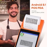 thumbnail of Mini Imprimante Portable Écran HD 5.5 Pouces Android 8.1 WiFi Bluetooth 3G Bleu YONIS