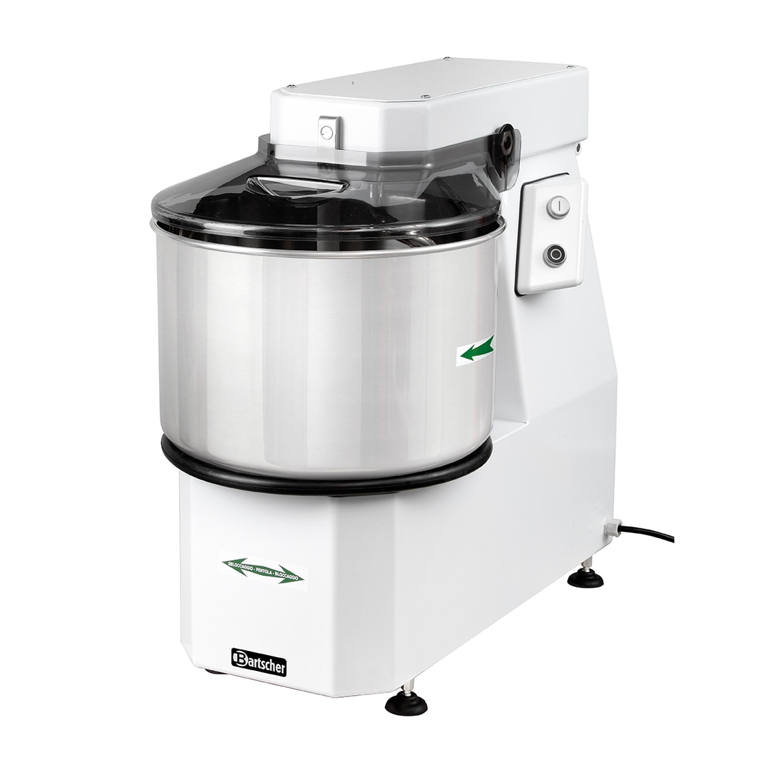 Deegmenger | 22L | Uitneembare Kom | 18kg | 230V | 390x670x620(h)mm