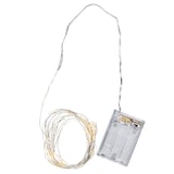 thumbnail of Papierstern Melli Weihnachtsstern Faltstern mit Lichterkette hängend 45cm gold