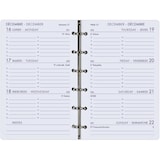 thumbnail of Agenda Moderne - Recharge Organiseur - 2027 - INT 9213SEM - 13 SEM - Semainier Horizontal - Multilingue - 12 mois de janvier à décembre - 8,5x13 cm