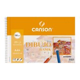 thumbnail of CANSON - Bloc de Dibujo Basik Espiral 20 hojas Microperforado 2 Taladros.