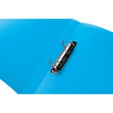 thumbnail of Schulordner - A4, 2-D-Ring Ø25 mm, transluzent hellblau