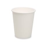 thumbnail of Nette 1000 Pappbecher weiß 0,2l Coffee-To-Go Becher Durchmesser 80mm