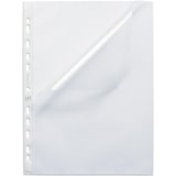 thumbnail of OXFORD Prospekthüllen  DIN A4 Genarbt Transparent 120 Mikron PP (Polypropylen) Öffnung oben und links 11 Löcher 71412FL 100 Stück