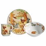 thumbnail of Ritzenhoff & Breker WALDTIERE Kindergeschirr Set 3-teilig