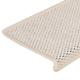 thumbnail of vidaXL Treppenmatten Selbstklebend Sisal-Optik 15 Stk. 65x21x4cm Creme