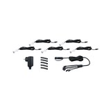 thumbnail of Paulmann Plug & Shine LED-grondinbouwlamp MicroPen II Basisset  IP67 3000K 5x0,2W  21VA Zilver 93695