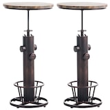 thumbnail of Set de 2 tables hautes Ruhr Bronze