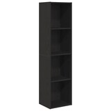 thumbnail of vidaXL Bücherregal/TV-Schrank Schwarz Eiche 36x30x143 cm