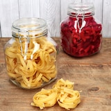 thumbnail of 2x PRIMA Vorratsglas 2L aus Glas mit Bügelverschluss luftdicht Einmachgläser