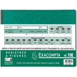 thumbnail of Exacompta - Réf. 70E - 1 Piqûre 24x32cm - SCI Compta 80 pages - Couleurs aléatoires