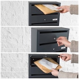 thumbnail of Profirst Briefkastenanlage Maildrop 6 anthrazit