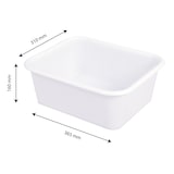 thumbnail of GILAC Bac renforcé emboîtable - 10 L - Blanc G110021